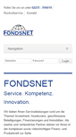 Mobile Screenshot of fondsnet.com