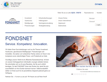 Tablet Screenshot of fondsnet.com